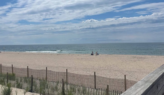 Charming two story house in beautiful Fair Harbor, Fire Island minutes to beach.