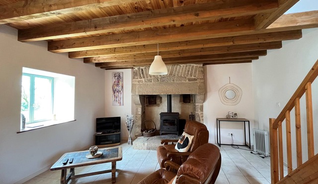 Charming typical house in a green setting Heated indoor swimming pool