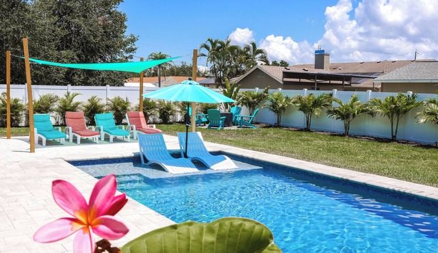 CHARMING VACATION HOME#FREE HEATED POOL#IMG#AMI