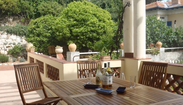 Charming villa, yet affordable, in Villefranche-sur-mer, the real Cote d’Azur.