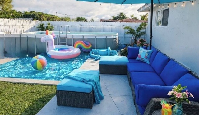 Charming Villa near beach, Aventura, Miami, FTL