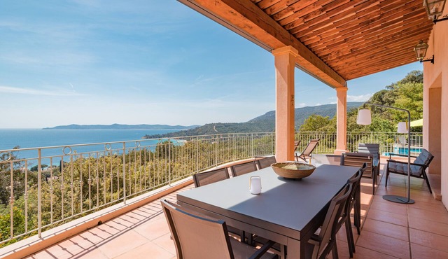 Charming Villa With Spectacular Views Over The Mediterranean, With Pool