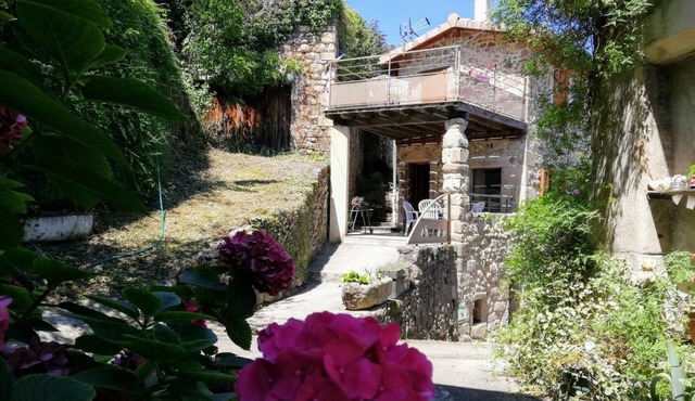 Charming Village Cottage with Terrace in Parc Naturel du Pilat