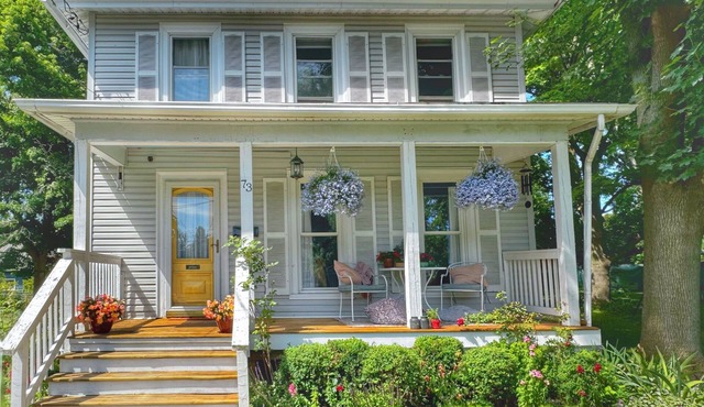 Charming Village Home with an Enchanting Backyard Oasis