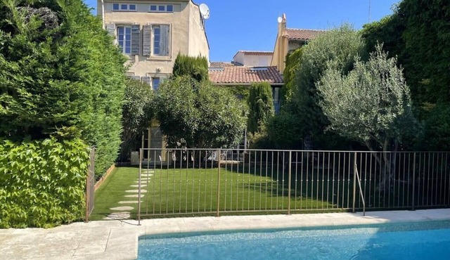 Charming village house with swimming pool and beautiful shaded terrace