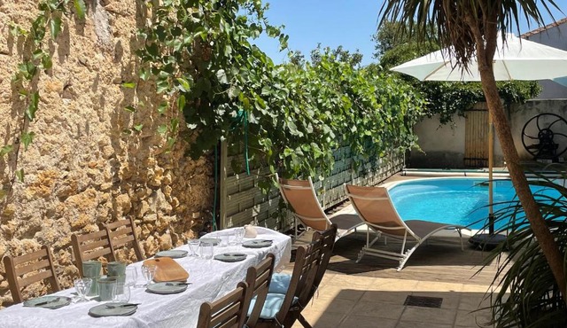 Charming village house with pool