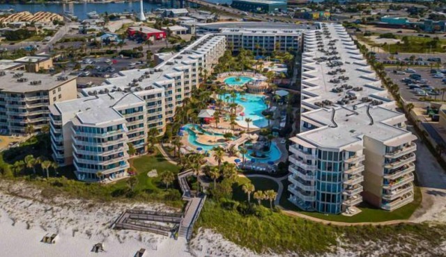 🦩Charming Walk-Out Level W/Upper Pools~No Elevator Needed! Waterscape A233🦩