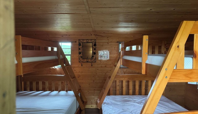 Charming Wilderness Cabin w/Community Fire Pit, Live Music, and Weekend Events