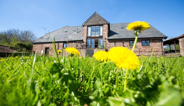 Charming wing of a converted barn in secluded setting of Trebandy Farm