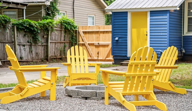 Charming Yellow Door House | Steps from OU