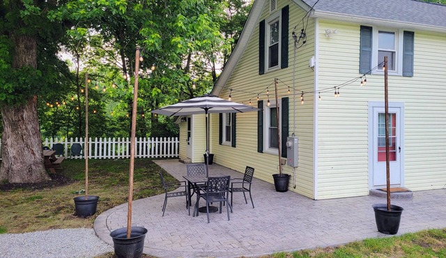 Charming Yellow Farmhouse by the River