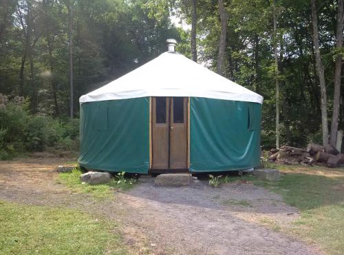 Charming Yurt Rental Nestled in the Forest near Friendsville, Maryland