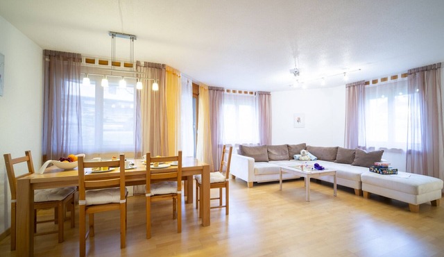 Chasa Serras Reitberger: 3.5-room apartment near the cross-country ski trail & ski bus stop