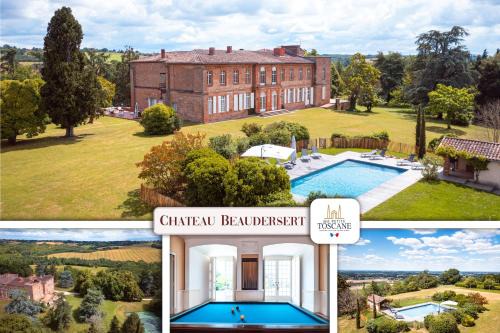 Chateau Beaudesert - Piscine - Tennis - Parc de 50Ha