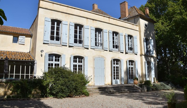 Château de Rouvignac is a magnificent mansion in the Languedoc, near Béziers.
