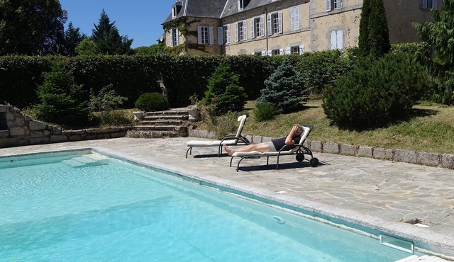 Chateau in Creuse with large swimming pool