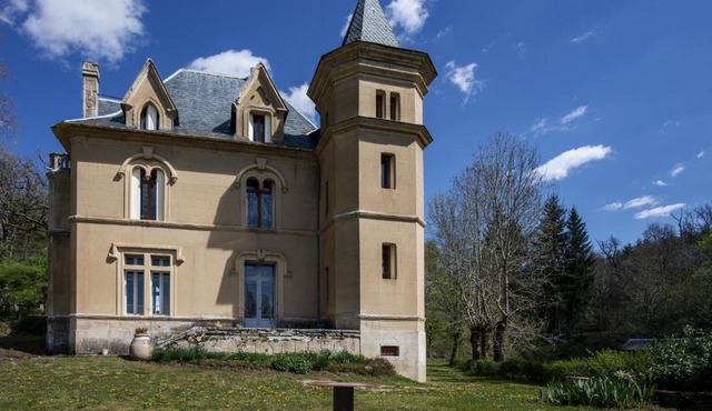Chateau Le Camigne, vue Pyrenees