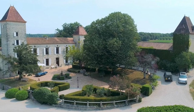 Chateau Trieux, a 16th century chateau set in 3.5 hectares of private grounds.