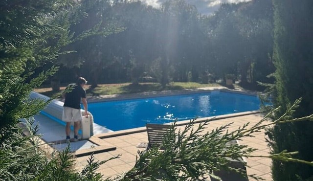 Chateau with swimming pool and tennis court