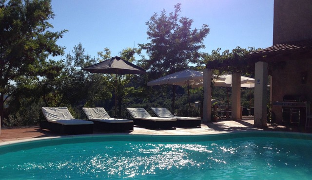 Chateaudouble, Provencal villa, private pool and stunning views over the Gorge