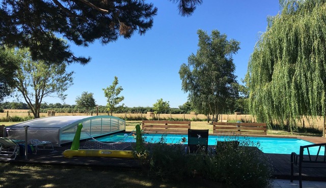 Chateaux of the Loire cottage with swimming pool - Quiet - Authenticity and comfort
