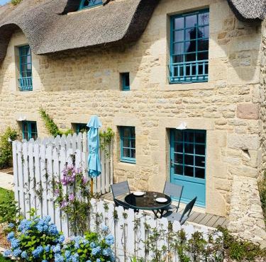 Chaumière des Dunes à 350m de la plage de Kerhillio