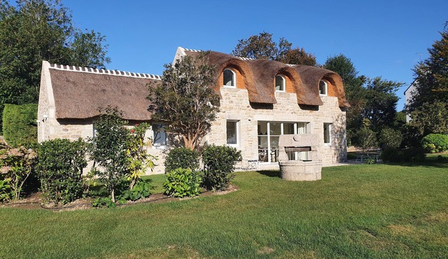 Chaumiere 5 Direct sur mer Avec Jardin , Jacuzzi et Sauna