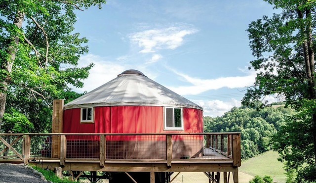 Check out this Yurt in Tazewell County at Stoney Ridge