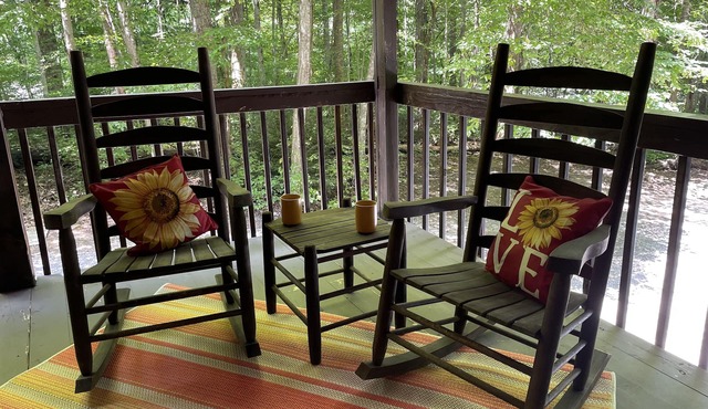 Cheerful & Cozy 2BD/2BA Cabin. Amazing rates for your visit!
