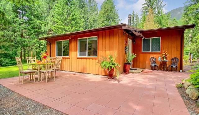 Cheerful Mt. Si Cottage with AC and Fireplace!