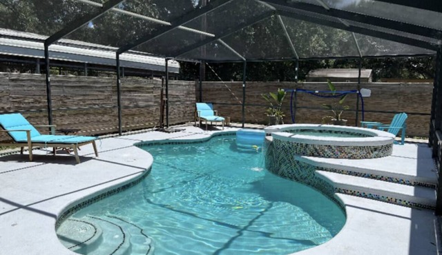 Cheerful Newly Renovated *HEATED* POOL/SPA 5min from Tampa