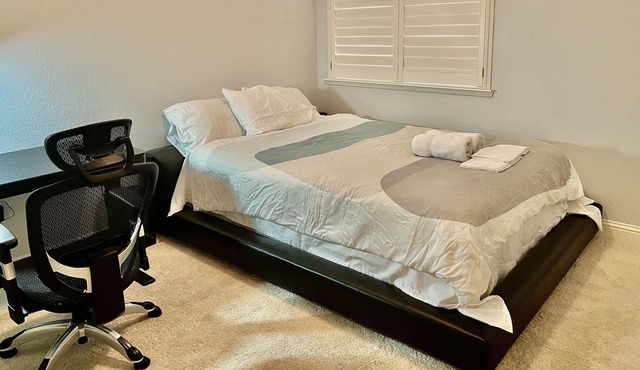 Cheery room and big TV