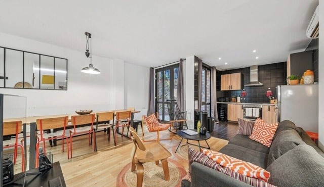 CHEMIN VERT LOFT 4 - Loft for 10 - 4 rooms - BASTILLE - MARAIS