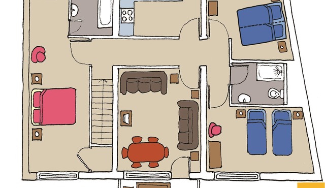 Cherry Tops apartment first floor