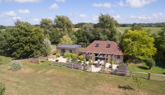 Cherrystone Barn is a bespoke oak framed barn in Sussex sleeping 2 guests