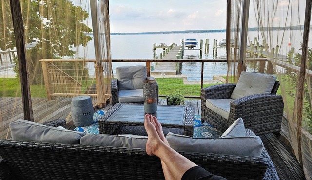 Chesapeake Waterfront Vacation Rental with Dock - SunriseHavenMD