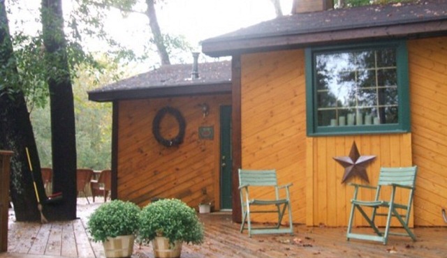 CHESTATEE RIVER CABIN is a prefect pet friendly get away close to Dahlonega