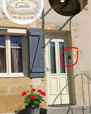 Chez Émile maison d'hotes 2 chambres avec jardin privé