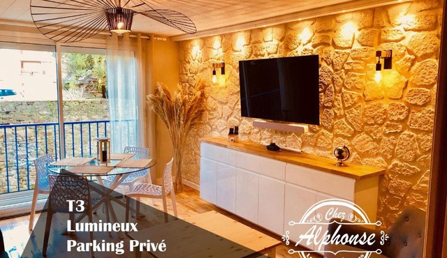 Chez Alphonse : T3 cosy et rénové - proche du port