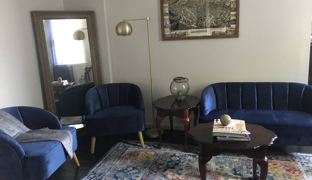 Chez Coco-A shabby chic flat decorated with a Paris apartment in mind.