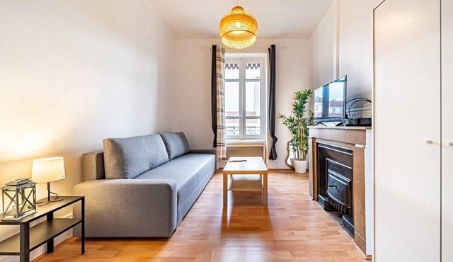 Chez Florence- cosy 2 pers-métro Grange Blanche