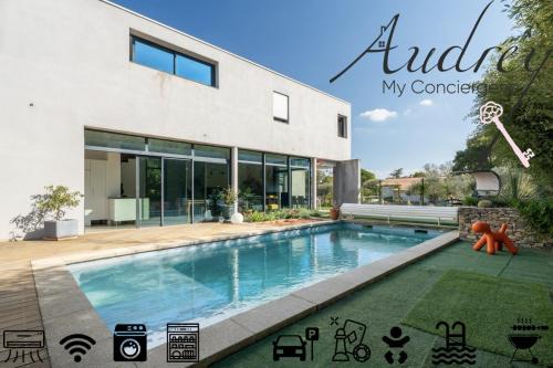 Chez Jennifer - Luxueuse villa d'architecte avec piscine privée