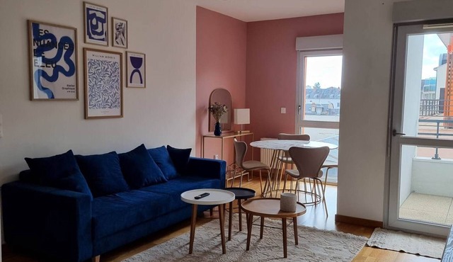 Chez Joan et Sara : T2 Design et Cosy Proche Gare