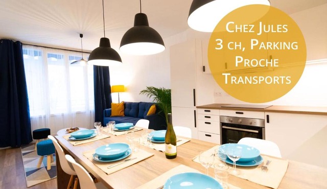 Chez Jules - Tram, Bus, 8 pers., 3ch, wifi