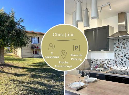 Chez Julie -Jardin&Parking- Futuroscope