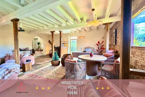 " Chez l'Artiste " Campagne - Charme - Piscine