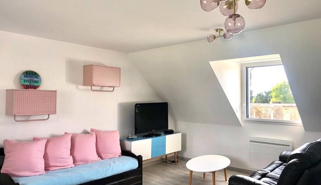 Chez mamy Odette- Appartement lumineux en bord de mer
