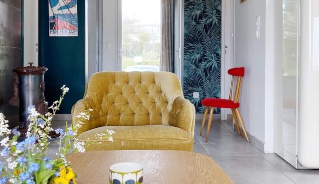 "Chez Marinette" in Morgat House & garden, walking distance from the beach Crozon peninsula