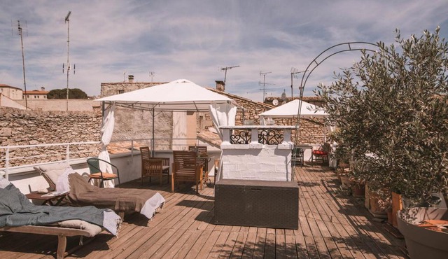 Chez Pepito & Zaza hypercentre rooftop garage