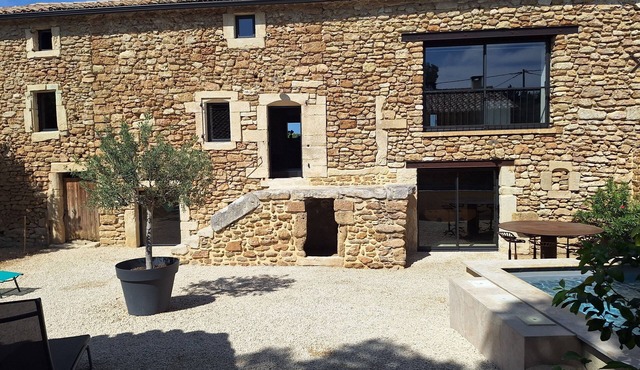 Chez Vero & David Maison en Pierre Contemporaine